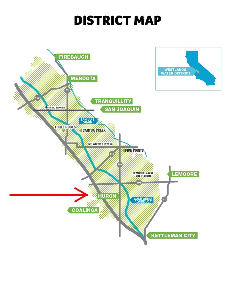 Westlands Water District Map California Agriculture News Today