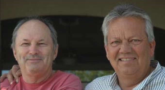 Harold McClarty and Mike Jensen, cofounders of HMC Farms