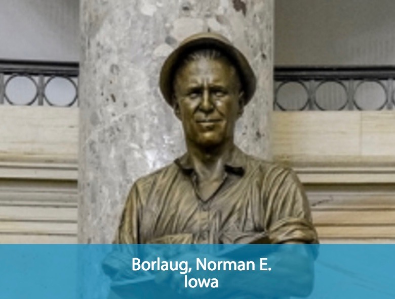 Norman E. Borlaug Statue